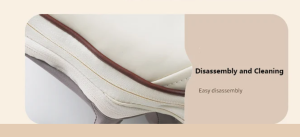 מכשיר עיסוי לצוואר בצבע אפור