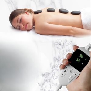 אבנים חמות + מזוודת חימום חשמלית