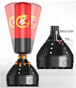 שק איגרוף עומד דגש על הבסיס