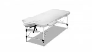 מיטת אלומיניום לבנה - קורה תתונה