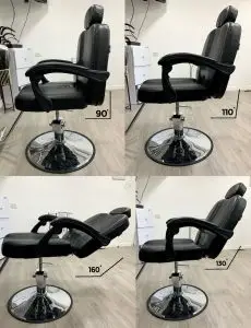 כיסא ספרים - זויות שונות בגב