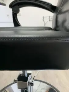 כסא מספרה - דגש על הריפוד