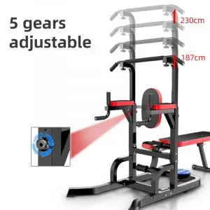 מכשיר מתח מקבילים בטן - גובה משתנה