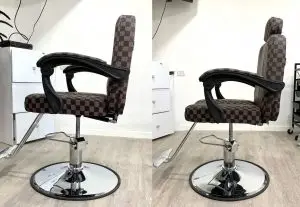 כסא מספרה - לואי ויטון - עם וללא משענת ראש