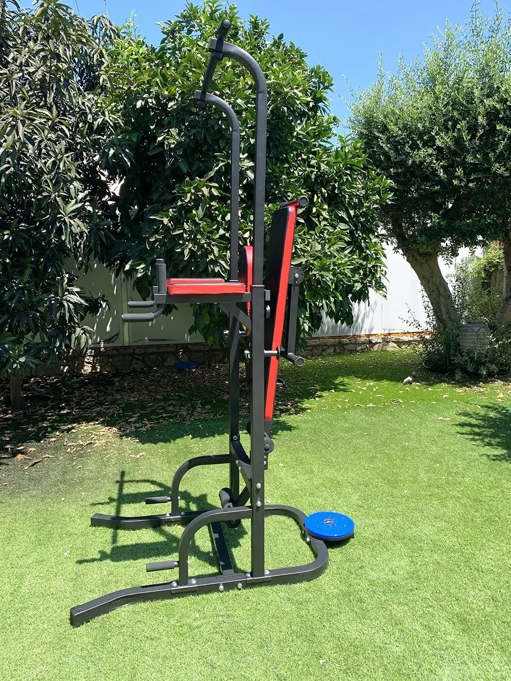 מתח מקבילים בטן - מצב מקופל