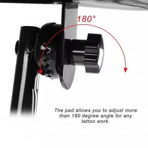 משענת יד לקעקועים - דגש על כיונון מירבי