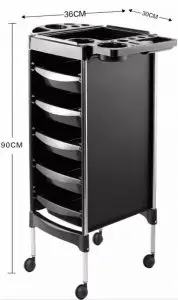 מידות עגלת הספרים