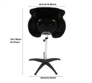 כיור חפיפה נייד מידות