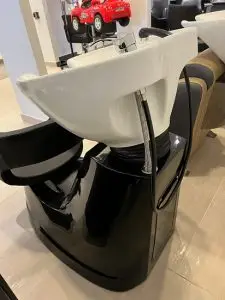 כיור חפיפה צוואר מתכוונן