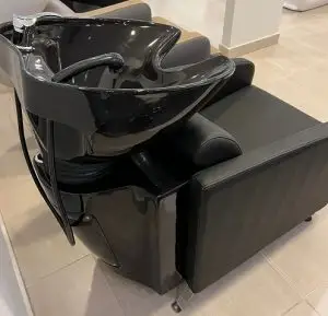 כיור חפיפה פרימיום חרסינה שחורה