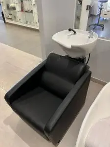 כיור חפיפה פרימיום עם הדום כיור מתכוונן