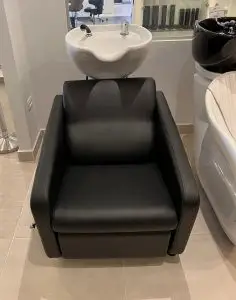 כיור חפיפה פרימיום עם הדום תצוגה מקדימה