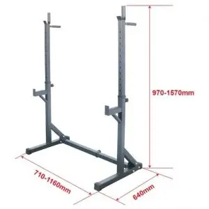 סטנד למוט משקולות מידות