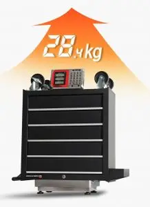 עגלת עבודה למקעקעים / עגלת עבודה למוסך / עגלת עבודה מברזל משקל