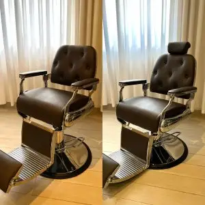 כיסא ברבר חום - ראש נשלף