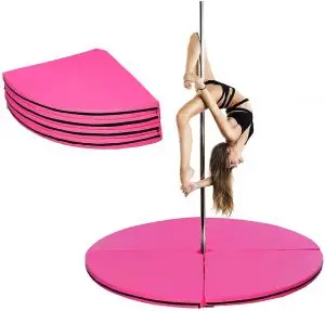 מזרן לעמוד לריקוד ורוד פוקסיה