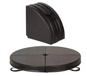 מזרן שחור לעמוד ריקוד