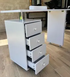 שולחן מניקור - בעל 5 מגירות