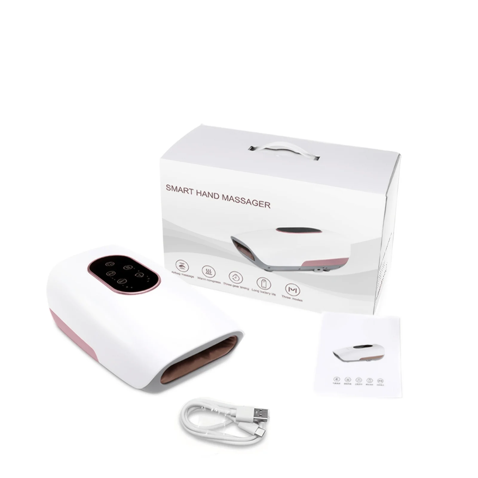 מכשיר מסאג חשמלי לכפות הידיים