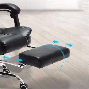 כיסא מנהלים - דגש על משענת רגלים