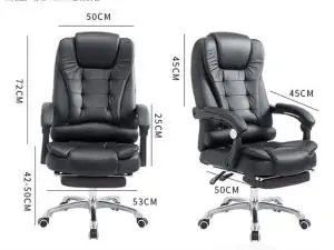 כסא מנהלים - מידות