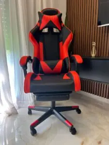 כיסא גיימינג שחור אדום
