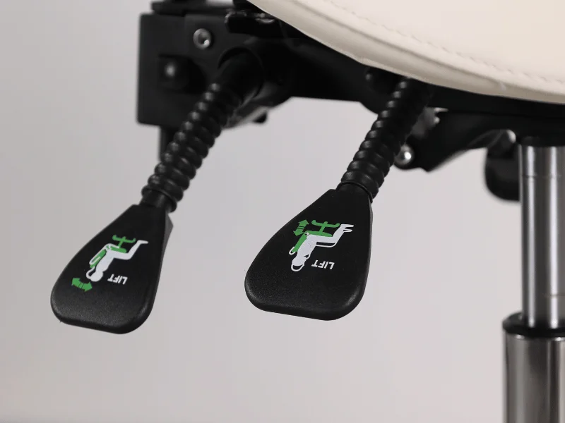 כיסא אוכף - דגש גב מתכוונן