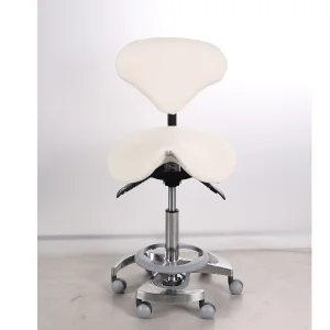 כיסא אוכף - צבע לבן